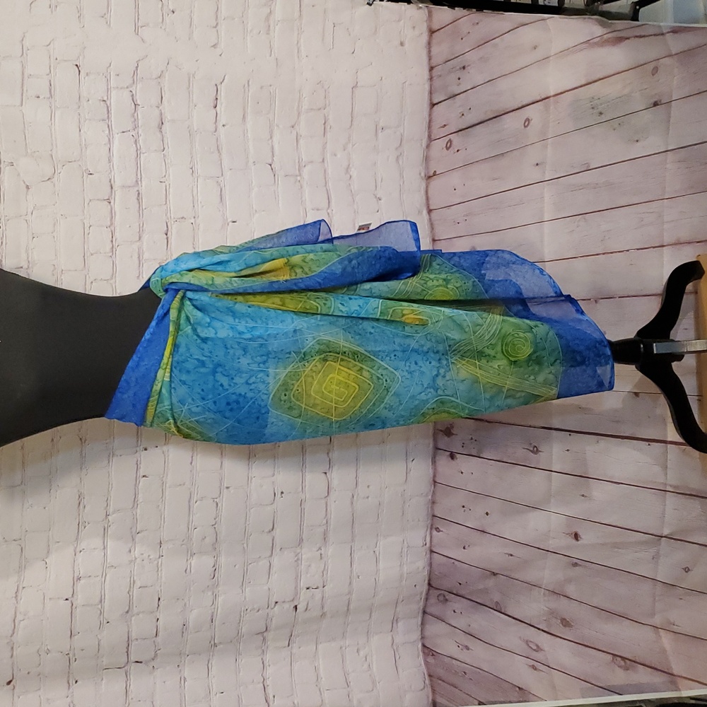NWT Aqua Eve Green One-Piece Swimsuit w/ Coverup - Picture 10 of 10